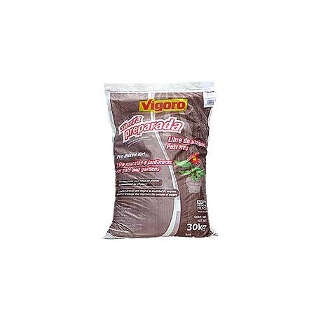 TIERRA PREPARADA 30 KG VIGORO - Envío Gratuito