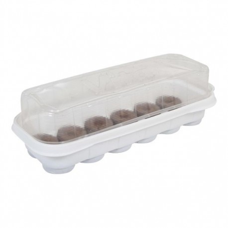 CHAROLA PARA GERMINAR CON 12 PELLETS - Envío Gratuito
