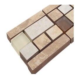 CENEFA ORINOCO SIENA 8X25 CM DALTILE - Envío Gratuito