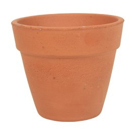MACETA PIÑA BARRO NATURAL 6" - Envío Gratuito