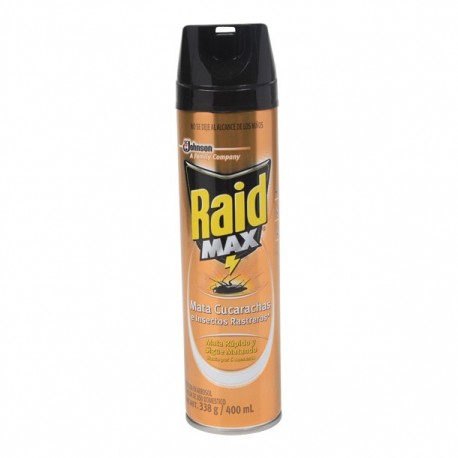 RAID MAX AEROSOL 400ML - Envío Gratuito