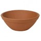 MACETA BOWL BARRO NATURAL 13" - Envío Gratuito