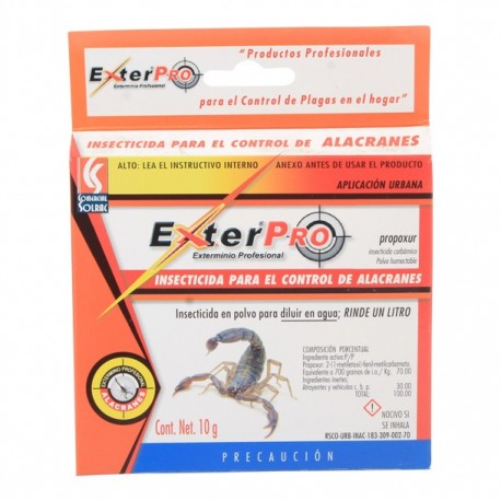 INSECTICIDA PVO ALACRÁN EXTER PRO - Envío Gratuito