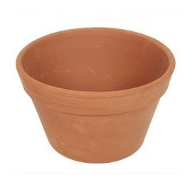 MACETA BÁSICA BARRO NATURAL 13 - Envío Gratuito