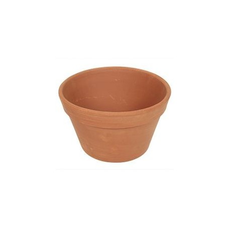 MACETA BÁSICA BARRO NATURAL 13 - Envío Gratuito