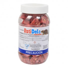 RATICIDA RATIDEL MINI CUBOS 250 GR - Envío Gratuito