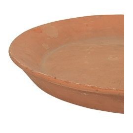 PLATO BARRO NATURAL 13 - Envío Gratuito