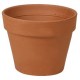 MACETA BÁSICA BARRO NATURAL 6" - Envío Gratuito