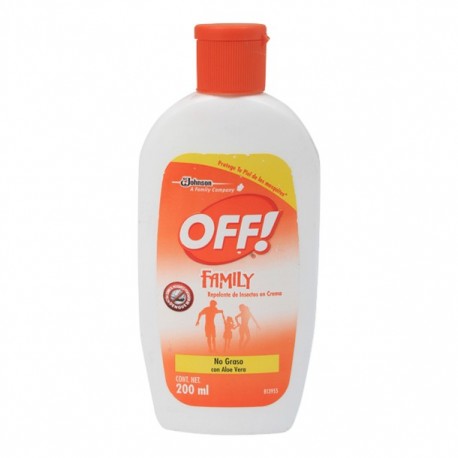 OFF! CREMA REPELENTE INSEC 200 ML - Envío Gratuito