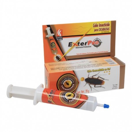 INSECTICIDA GEL CUCARAC EXTERP 20G - Envío Gratuito