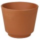 MACETA VASI BARRO NATURAL 11" - Envío Gratuito