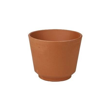 MACETA VASI BARRO NATURAL 11" - Envío Gratuito