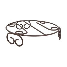 PORTAMACETA TRÉBOL CAFÉ 29 CM - Envío Gratuito