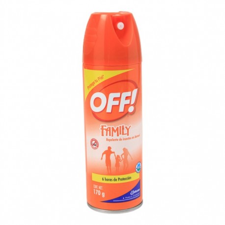 OFF! AEROSOL REPELENTE DE INSECTOS 170G 2720 - Envío Gratuito