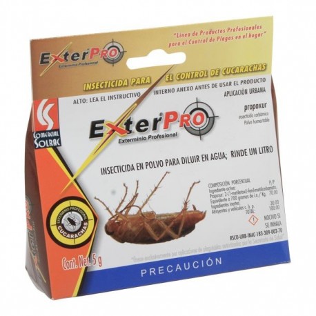 INSECTICIDA PVO CUCARACHA EXTER PRO - Envío Gratuito