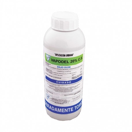 INSECTICIDA VAPODEL 20% 1 L - Envío Gratuito