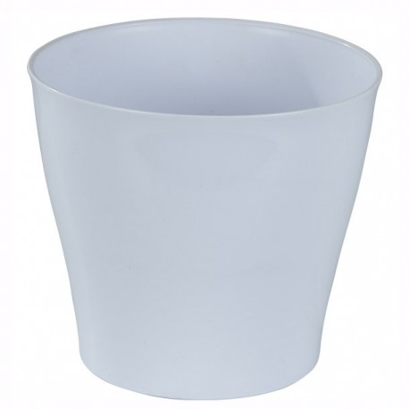 MACETA PLÁSTICO 7 PULG. COLOR BLANCO - Envío Gratuito