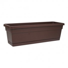 MACETA JARDINERA 24" CHOCOLATE - Envío Gratuito