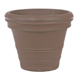 MACETA COLOR CHOCOLATE 40 CM - Envío Gratuito
