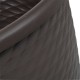 MACETA PLÁSTICA SAMAR 16" CHOCOLATE - Envío Gratuito