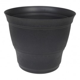MACETA PLASTICA MÓNACO 20 NEGRA - Envío Gratuito