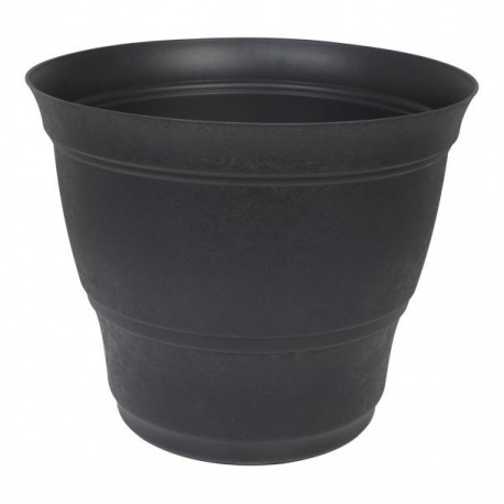 MACETA PLASTICA MÓNACO 20 NEGRA - Envío Gratuito