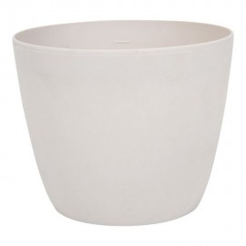 MACETA PLÁSTICA ADEN 6" HUESO - Envío Gratuito