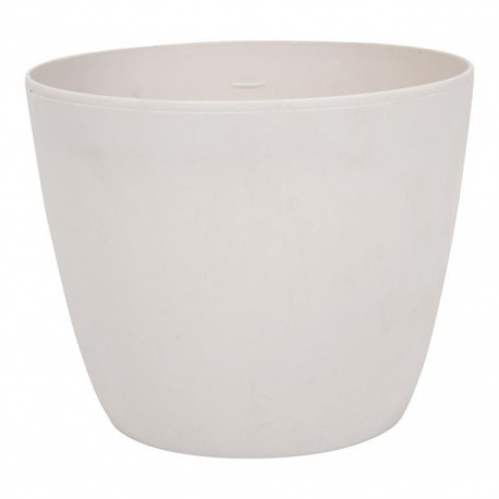 MACETA PLÁSTICA ADEN 6" HUESO - Envío Gratuito