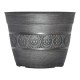 MACETA PLÁSTICA SIERRA 25 CM PLATA - Envío Gratuito