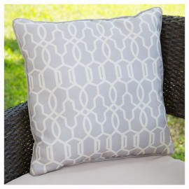 COJIN DECORATIVO GRIS 45.7CM - Envío Gratuito