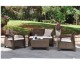 SET DE PATIO CORFU 4 PIEZAS - Envío Gratuito