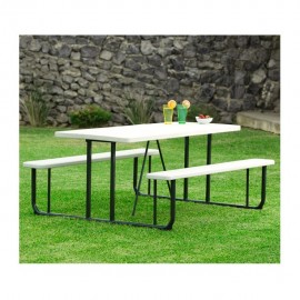 MESA PICNIC GRANDE 1.8 X 1.4 M - Envío Gratuito