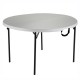MESA REDONDA PLEGABLE 1.22M - Envío Gratuito