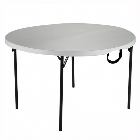 MESA REDONDA PLEGABLE 1.22M - Envío Gratuito