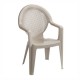 SILLA CON RESPALDO ALTO BLANCO - Envío Gratuito