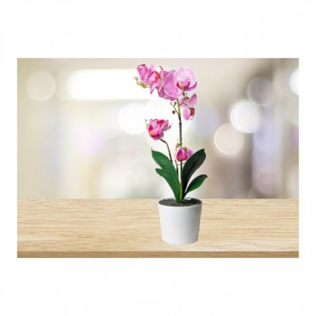 ORQUIDEA ARTIFICIAL 50 CM ROSA - Envío Gratuito