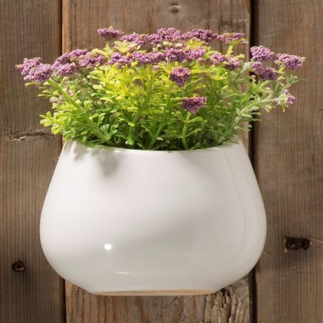 PLANTA DECORATIVA MESA O PARED ESTILO FLOR - Envío Gratuito