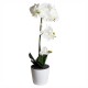 ORQUIDEA ARTIFICIAL 68 CM BLANCA - Envío Gratuito