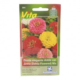ZINNIA ELEGANTO DOBLE VARILLA - Envío Gratuito
