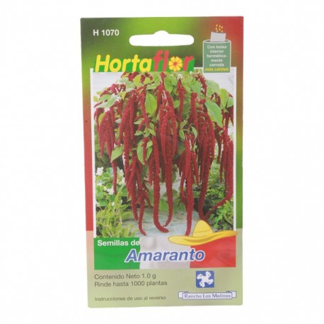 SOBRE CON SEMILLAS AMARANTO - Envío Gratuito