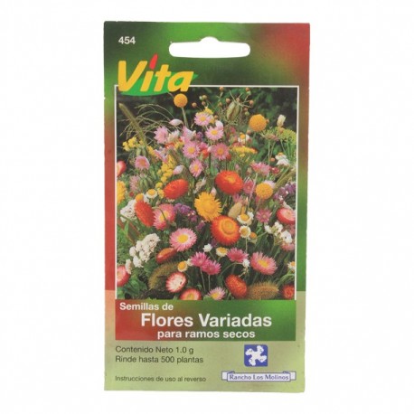 SEMILLAS DE FLORES VARIADAS PARA RAMOS SE 454 - Envío Gratuito