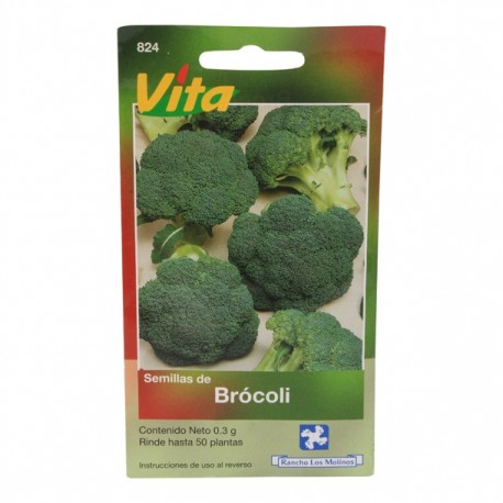 SEMILLAS DE BROCOLI CLAUDIA F1 824 - Envío Gratuito