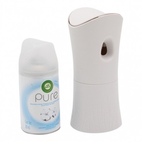 AIR WICK APARATO SOFT COTTON 250ML - Envío Gratuito
