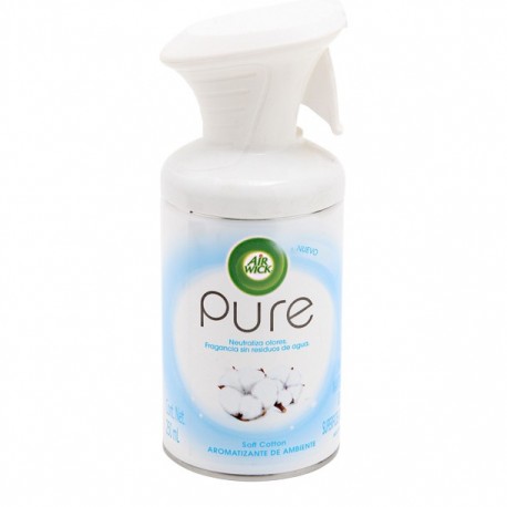 AIR WICK AEROSOL SOFT COTTON 250ML - Envío Gratuito