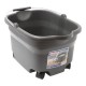 CUBETA CON RUEDAS GRIS 18.9 LITROS - Envío Gratuito