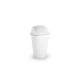 BASURERO CON TAPA OSCI LTANTE 30 LT BLANCO - Envío Gratuito
