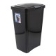 BOTE TOUCH-TOP NEGRO 49 L - Envío Gratuito
