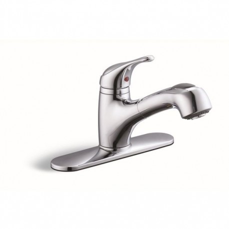 GRIFO EXTRAÍBLE PARA COCINA CROMO - Envío Gratuito