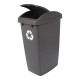 BOTE PARA BASURA 47 L TAPA ABATIBLE - Envío Gratuito