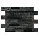 PISO CUARCITA 34X50 NEGRA 1.21M2 DALTILE - Envío Gratuito